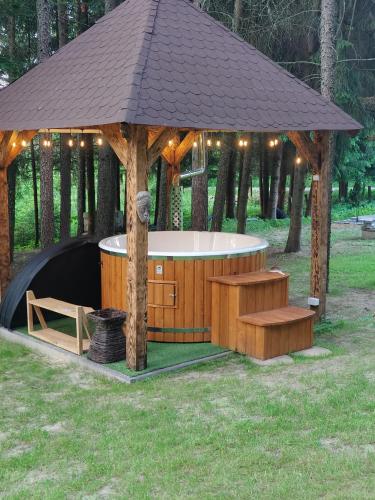 グディニャ Chatki Bernadki - Siedliska na Roztoczu 4つ星 シングルルーム 眺望