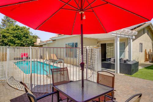 Private Pool and Patio Pet-Friendly Bakersfield Gem