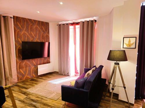 Koplietošanas atpūtas telpa ar TV, Mitrons - Apt B in Saint-Affrique (Midi-Pyrenees)