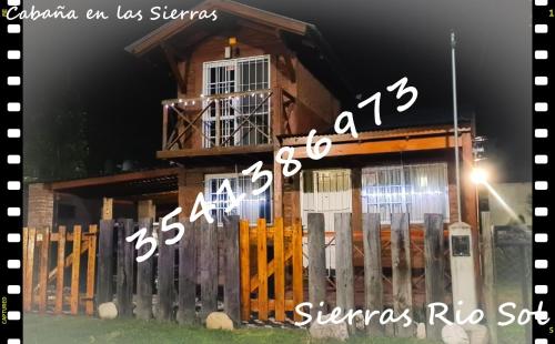 Cabaña en las Sierras, Sierras Rio Sol!!! Espectacular Cabaña Frente al Rio y las Sierras