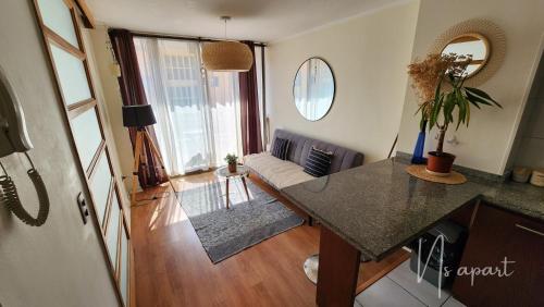 Departamento central con estacionamiento 1 dorm