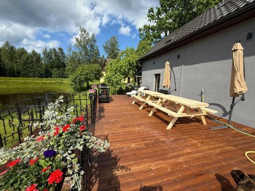 Erkély/terasz, Misas loki in Ozolnieki