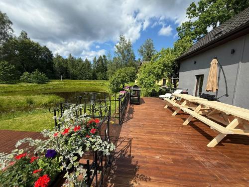 Erkély/terasz, Misas loki in Ozolnieki