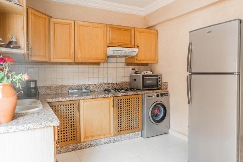 virtuve, Luxury Villa Ocean View with pool in Tiguert