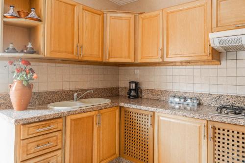 virtuve, Luxury Villa Ocean View with pool in Tiguert