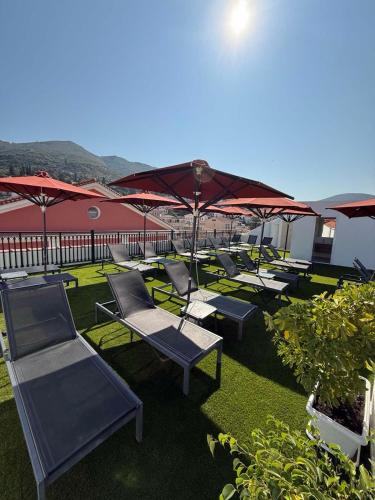 Swimming pool, Aeolis Hotel in Samos City Center