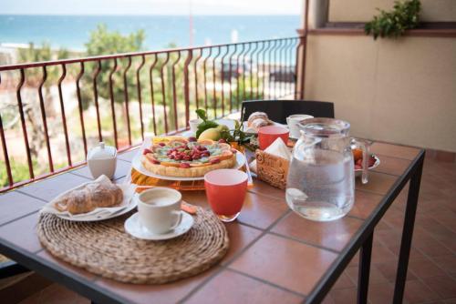 Erkély/terasz, B&B La Sirena in Santa Teresa Di Riva