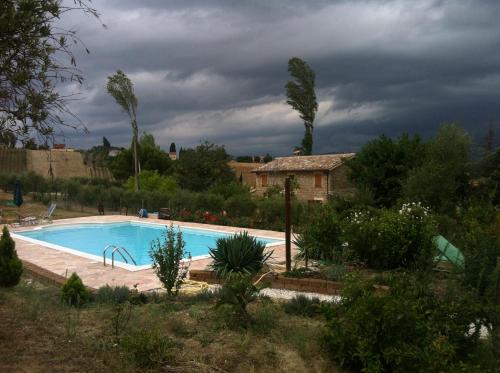 Swimming pool, Agriturismo il Bacucco in Montecarotto