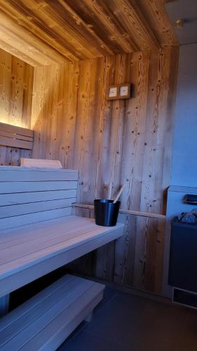 Sauna, Sunleitn Ferienhäuser am Waldrand (Sunleitn Ferienhauser am Waldrand) in Geiersthal
