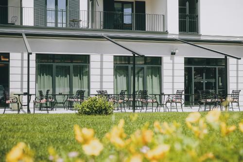 Balcony/terrace, Grand Elisabeth in Bad Ischl