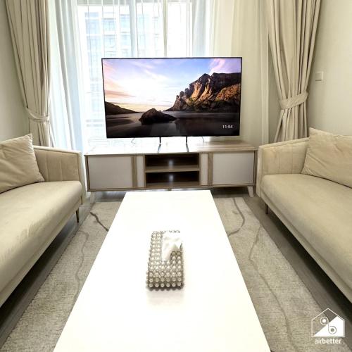 Stylish Pool View 1BR l Central Medyan Escape, Dubai (foto 7)
