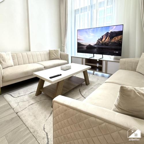 Stylish Pool View 1BR l Central Medyan Escape, Dubai (foto 2)