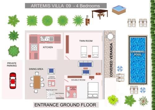 Four-Bedroom Villa image 8