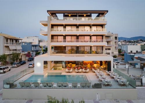 Vista exterior, Avant Blue Boutique Hotel in Corinth