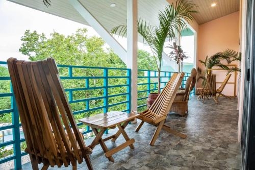 Erkély/terasz, Casa Nube, 3 mins to beaches in Playa Samara