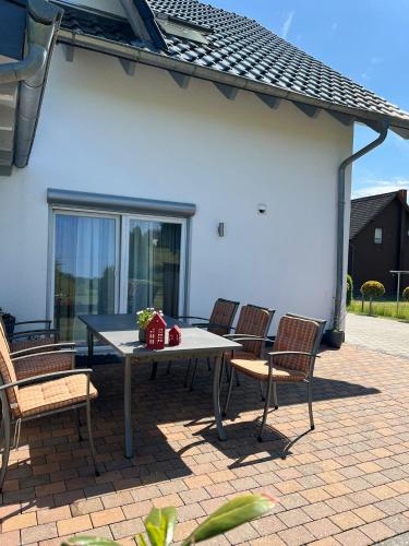 Balkons/terase, Ferienwohnung Hügel Blick (Ferienwohnung Hugel Blick) in Abentheuer