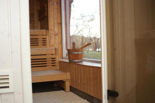 Sauna, Seehotel Lindenhof in Lychen