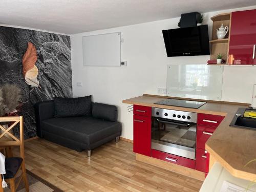 Konyha, Ferienwohnung Heyne in Weinbohla