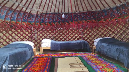 Ernis Yurt Camp in Teploklyuchenka