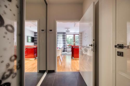 Apartment with garden in Prague 6 in Praha-Suchdol