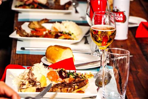 Restaurant, Destiny Blo Campsite in Muchenje