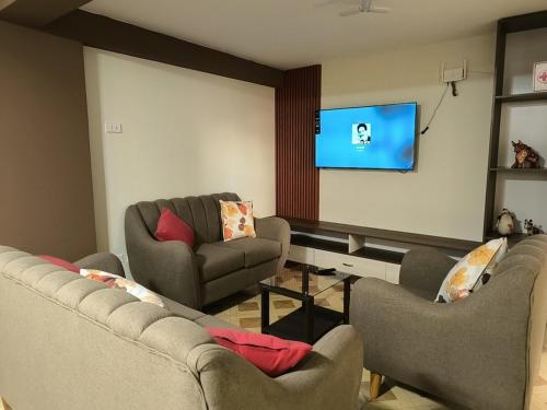 Centrally located family apartment