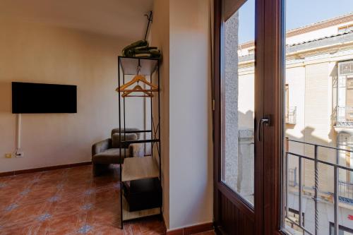 Habitación doble, balcón