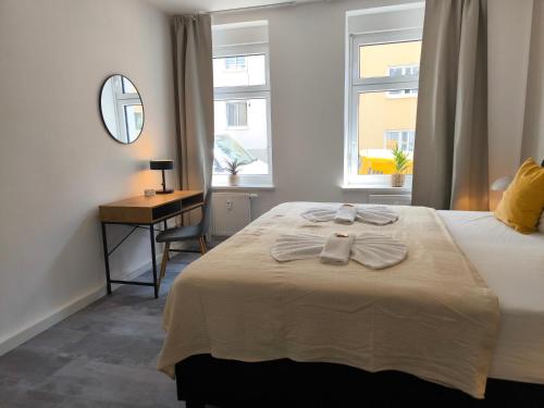 maremar - Apartments am Ferberturm - Luxus Boxspringbett - Küche - Arbeitsplatz - WLAN, Gera (zdjęcie 8)