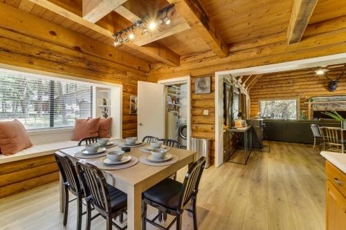 Covered Deck, Private Acreage Log Cabin in Pine, Pine (foto 8)