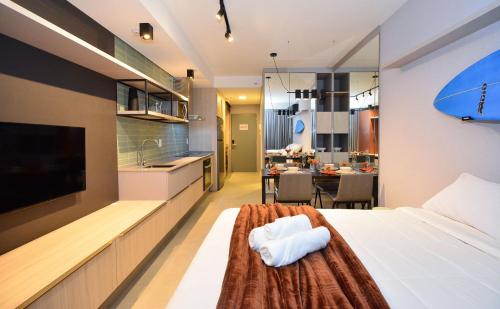 Studio em frente a UFSC e HU - Viva Trindade - CEN010