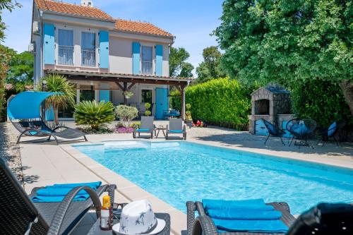 Charming Villa Dory with heated Pool&Whirlpool - Location, gîte - Barušić