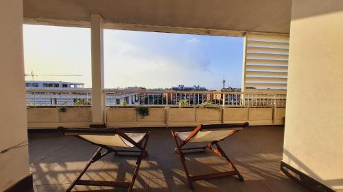 Balcony/terrace, Torre Aurora Roma in Valleranello