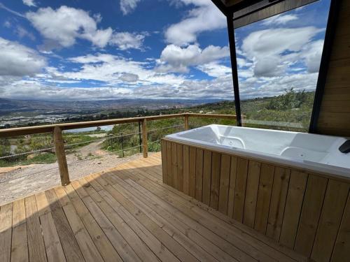 Cabaña de lujo alpina (Cabana de lujo alpina) in Sutamarchán