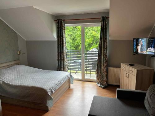 1 double bed, 1 sofa bed