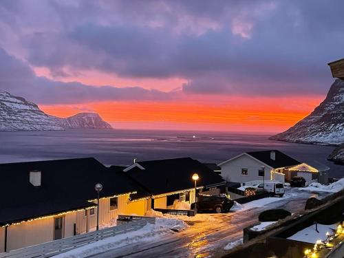 Cozy apartment in beautiful Syðrugøta in Soldarfjordur
