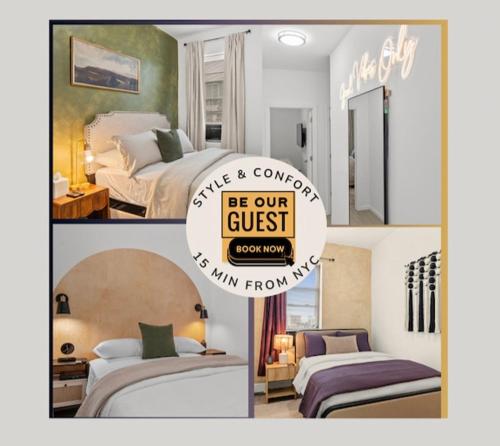 Style & Comfort 3 Rooms -15 min from NYC in West New York