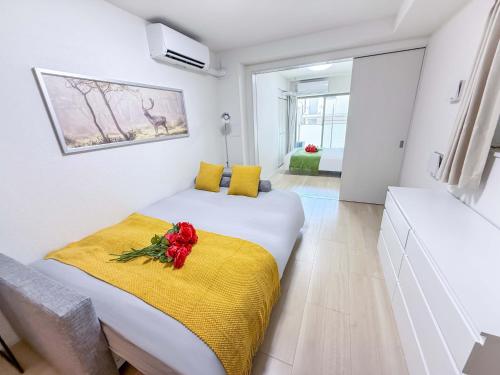 7 minutes walk from Oshiage Station 40 square meters 1 bedroom 1 living room Maximum occupancy 5 people
