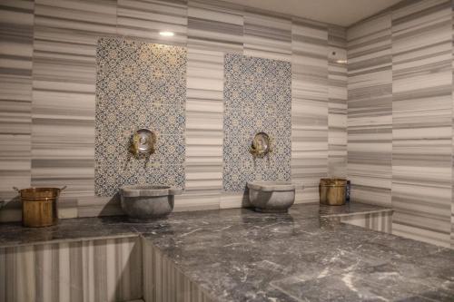 Sauna, 216 North Hotel in Göçe