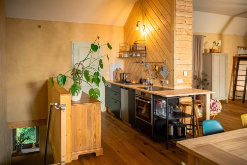 Weiträumiges, helles Studio mit Naturblick in Rögnitz, Deutschland