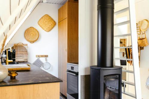 Exterior view, Renovated Summer Home With Terrace in Boeslum