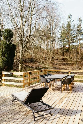Exterior view, Renovated Summer Home With Terrace in Boeslum