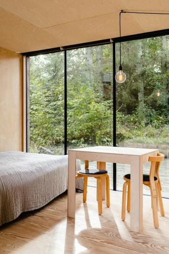 Exterior view, Architect-Designed Dream House Amidst The Woods in Krakaer