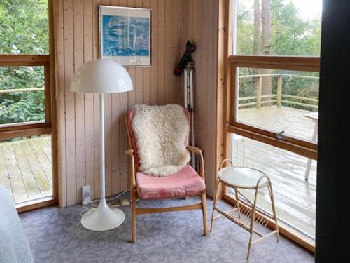 Vista exterior, Secluded Cottage In The Middle Of The Forest in Bryrup