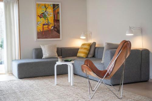 Exterior view, Minimalism In Architectural Home In Odsherred in Nykobing Sjaelland