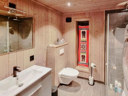 Viesnīcas āriene, Stylish Modern Cabin In Charming Kvitfjell in Fåvang