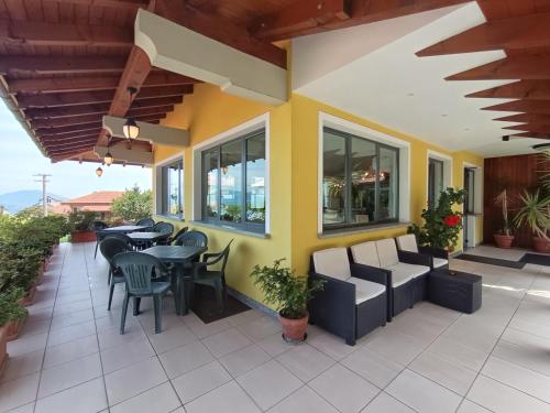 Erkély/terasz, Hotel BB Villa Orchidea in Stresa