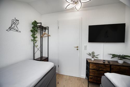 DresdenStay Modern 3 Schlafzimmer Kamin PS4 Kicker, Drážďany (fotografie 7)