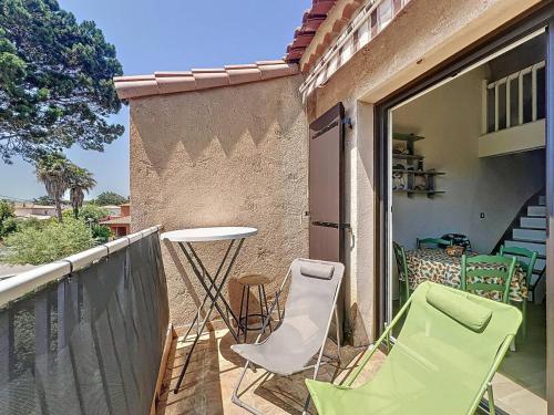 Appartement à 100m plage avec parking et climatisation pour 4 - FR-1-770-45