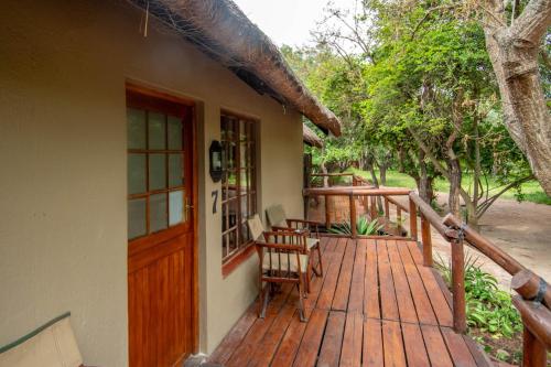 Erkély/terasz, Thornhill Safari Lodge in Thornybush vadrezervátum