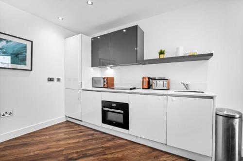 Stylish Apartment - Jewellery Quarter - Smart TV - WIFI 75R, Birmingham (fotografie 3)